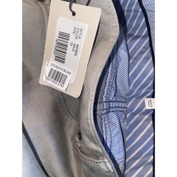 Peter Millar Ultimate Sateen Five-Pocket Pant * Gale Gray *‎ Size 33 * NWT - Picture 5 of 6